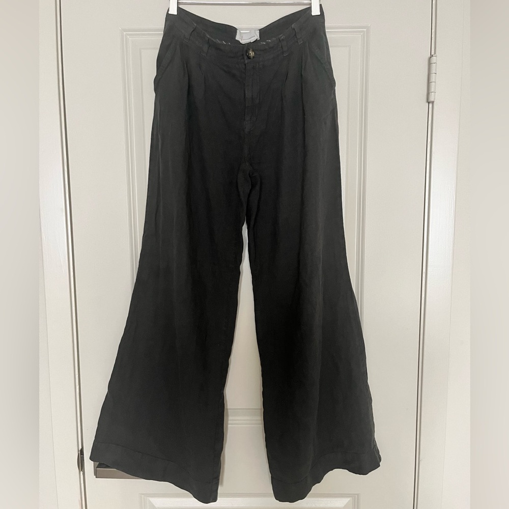 Anthropologie wide leg pants